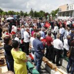 19.06.2020. Jędrzejów. Wizyta prezydenta RP Andrzeja Dudy / Jarosław Kubalski / Radio Kielce