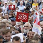 19.06.2020. Jędrzejów. Wizyta prezydenta RP Andrzeja Dudy / Jarosław Kubalski / Radio Kielce