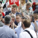 19.06.2020. Jędrzejów. Wizyta prezydenta RP Andrzeja Dudy / Jarosław Kubalski / Radio Kielce