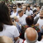 19.06.2020. Jędrzejów. Wizyta prezydenta RP Andrzeja Dudy / Jarosław Kubalski / Radio Kielce