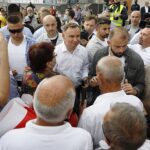 19.06.2020. Jędrzejów. Wizyta prezydenta RP Andrzeja Dudy / Jarosław Kubalski / Radio Kielce