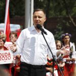 19.06.2020. Jędrzejów. Wizyta prezydenta RP Andrzeja Dudy / Jarosław Kubalski / Radio Kielce