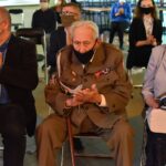 23.06.2020 Stadnicka Wola. Mianowanie  Jerzego Łabętowicza na stopień major. Jerzy Łabętowicz z rodziną / Magdalena Galas-Klusek / Radio Kielce