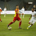 02.11.2019 Kielce. PKO Ekstraklasa. Mecz Korona Kielce - Zagłębie Lubin. Na zdjęciu (w środku): Uros Duranovic / Jarosław Kubalski / Radio Kielce