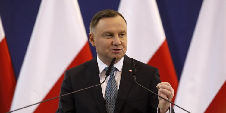 04.03.2020 Chęciny. Prezydent Andrzej Duda spotkał się z mieszkańcami / Jarosław Kubalski / Radio Kielce