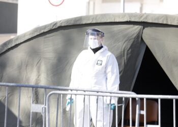 22.04.2020 Kielce. Koronawirus. Epidemia. Wojewódzki Szpital Zespolony / Jarosław Kubalski / Radio Kielce