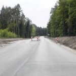 28.05.2020 Remont drogi nr 728 Radoszyce - Łopuszno / Jarosław Kubalski / Radio Kielce