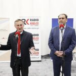 31.05.2020 Radio Kielce. Gala konkursu literackiego pod hasłem "Tak widzę świat, tak go czuję rzeczywistość w obliczu zagrożenia". Przy mikrofonach wojewoda Zbigniew Koniusz i prezes Polskiego Radia Kielce Janusz Knap / Jarosław Kubalski / Radio Kielce