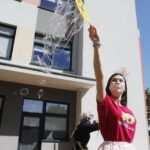 01.06.2020 Kielce. Wolontariusze Fundacji Dr Clown odwiedzili małych pacjentów przebywających w Świętokrzyskim Centrum Pediatrii / Jarosław Kubalski / Radio Kielce