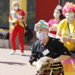 01.06.2020 Kielce. Wolontariusze Fundacji Dr Clown odwiedzili małych pacjentów przebywających w Świętokrzyskim Centrum Pediatrii / Jarosław Kubalski / Radio Kielce