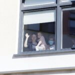 01.06.2020 Kielce. Wolontariusze Fundacji Dr Clown odwiedzili małych pacjentów przebywających w Świętokrzyskim Centrum Pediatrii / Jarosław Kubalski / Radio Kielce