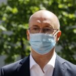 01.06.2020 Kielce. Świętokrzyskie Centrum Pediatrii. Zabawki od posła Piotra Wawrzyka dla małych pacjentów. Poseł Piotr Wawrzyk / Jarosław Kubalski / Radio Kielce