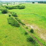 08.06.2020 Umianowice. Kolejka wąskotorowa. Tory / Jarosław Kubalski / Radio Kielce