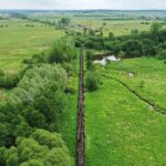 08.06.2020 Umianowice. Kolejka wąskotorowa. Tory / Jarosław Kubalski / Radio Kielce