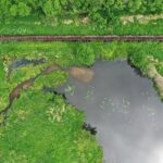 08.06.2020 Umianowice. Kolejka wąskotorowa. Tor. Starorzecze Nidy / Jarosław Kubalski / Radio Kielce