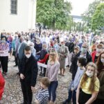 11.06.2020 Kielce. Boże Ciało. Msza i procesja wokół kościoła św. Wojciecha / Jarosław Kubalski / Radio Kielce