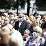 11.06.2020 Kielce. Boże Ciało. Msza i procesja wokół kościoła św. Wojciecha / Jarosław Kubalski / Radio Kielce