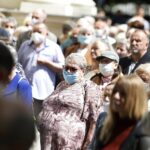 11.06.2020 Kielce. Boże Ciało. Msza i procesja wokół kościoła św. Wojciecha / Jarosław Kubalski / Radio Kielce