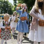 11.06.2020 Kielce. Boże Ciało. Msza i procesja wokół kościoła św. Wojciecha / Jarosław Kubalski / Radio Kielce