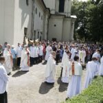 11.06.2020 Kielce. Boże Ciało. Msza i procesja wokół kościoła św. Wojciecha / Jarosław Kubalski / Radio Kielce