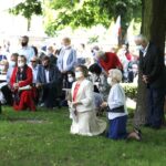 11.06.2020 Kielce. Boże Ciało. Msza i procesja wokół kościoła św. Wojciecha / Jarosław Kubalski / Radio Kielce