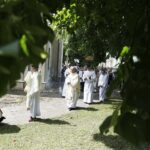 11.06.2020 Kielce. Boże Ciało. Msza i procesja wokół kościoła św. Wojciecha / Jarosław Kubalski / Radio Kielce