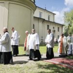 11.06.2020 Kielce. Boże Ciało. Msza i procesja wokół kościoła św. Wojciecha / Jarosław Kubalski / Radio Kielce