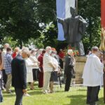 11.06.2020 Kielce. Boże Ciało. Msza i procesja wokół kościoła św. Wojciecha / Jarosław Kubalski / Radio Kielce