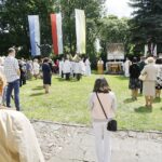 11.06.2020 Kielce. Boże Ciało. Msza i procesja wokół kościoła św. Wojciecha / Jarosław Kubalski / Radio Kielce