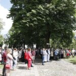 11.06.2020 Kielce. Boże Ciało. Msza i procesja wokół kościoła św. Wojciecha / Jarosław Kubalski / Radio Kielce