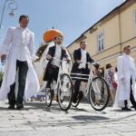 13.06.2020 Kielce. Kopciuszek - korowód Kieleckiego Teatru Tańca / Jarosław Kubalski / Radio Kielce