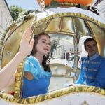 13.06.2020 Kielce. Kopciuszek - korowód Kieleckiego Teatru Tańca / Jarosław Kubalski / Radio Kielce