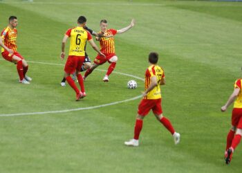 14.06.2020. Kielce. 30. kolejka PKO Ekstraklasy: Korona Kielce - Lech Poznań / Jarosław Kubalski / Radio Kielce