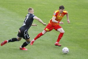 14.06.2020. Kielce. 30. kolejka PKO Ekstraklasy: Korona Kielce - Lech Poznań / Jarosław Kubalski / Radio Kielce