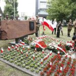 15.06.2020 Kielce. Uroczystości pod pomnikiem upamiętniającym udany zamach na szefa konfidentów Gestapo - Franza Wittka / Jarosław Kubalski / Radio Kielce