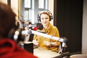 30.04.2019 Radio Kielce. Punkty Widzenia. Magdalena Piłat - Borcuch doktor socjologii / Jarosław Kubalski / Radio Kielce