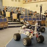 16.06.2020 Kielce.Konferencja na PŚk dotycząca zawodów łazików marsjańskich / Jarosław Kubalski / Radio Kielce