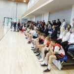 22.06.2020 Kielce. Hala sportowa X Liceum Mistrzostwa Sportowego. Wiceminister Anna Krupka wręczyła dofinansowania dla klubów sportowych w regionie. Towarzyszył jej senator Krzysztof Słoń / Jarosław Kubalski / Radio Kielce