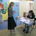 28.06.2020 Kielce. Wybory prezydenckie. Obwodowa komisja wyborcza nr 60 / Jarosław Kuibalski / Radio Kielce