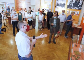 28.06.2020 Kielce. Muzeum Historii Kielc. Finisaż wystawy 100 lat huty "Ludwików" w Kielcach 1919 - 2020 / Jarosław Kubalski / Radio Kielce