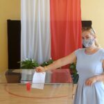 28.06.2020. Skalbmierz. Wybory prezydenckie. Komisja nr 3 / Marta Gajda / Radio Kielce