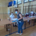28.06.2020. Skalbmierz. Wybory prezydenckie. Komisja nr 3 / Marta Gajda / Radio Kielce