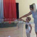 28.06.2020. Skalbmierz. Wybory prezydenckie. Komisja nr 3 / Marta Gajda / Radio Kielce