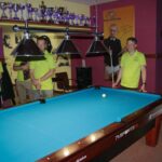 Uczestnicy Świętokrzyskiej Amatorskiej Bilardowej Ligi Biznesu / Kieleckie Centrum Bilardowe