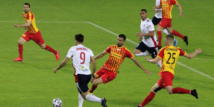 19.06.2020 Zabrze. Mecz Górnik Zabrze - Korona Kielce / Krzysztof Bujnowicz / Radio Kielce