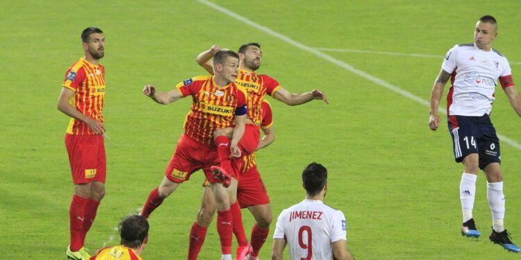 19.06.2020. Zabrze. 31. kolejka PKO Ekstraklasy: Górnik Zabrze - Korona Kielce / Krzysztof Bujnowicz / Radio Kielce