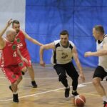 23.06.2020. Kielce. Pierwszy mecz finału KALF: AZS UJK - CKM Globo Jet Elbudex / Maciej Makuła / Radio Kielce