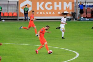 09.06.2020 Lubin. Mecz Zagłębie Lubin - Korona Kielce / Krzysztof Bujnowicz / Radio Kielce