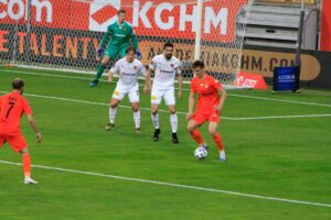 09.06.2020 Lubin. Mecz Zagłębie Lubin - Korona Kielce / Krzysztof Bujnowicz / Radio Kielce