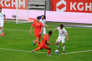 09.06.2020 Lubin. Mecz Zagłębie Lubin - Korona Kielce / Krzysztof Bujnowicz / Radio Kielce